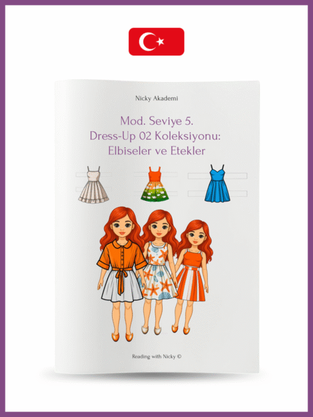 Dress-Up Game. Collection 02 - Dresses and Skirts (Dress-Up Oyunu. 2 Koleksyonu: Elbiseler ve Etekler.)