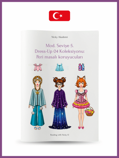 Dress-Up Game. Collection 04 - Fairy Tale Keepers (Dress-Up Oyunu. 4 Koleksyonu: Peri masalı koruyucuları.)